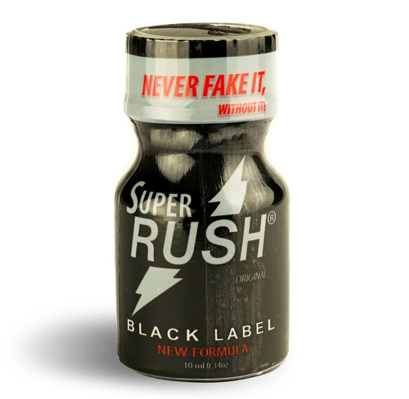 Super Rush Black Label 10ml - Lubricating agent