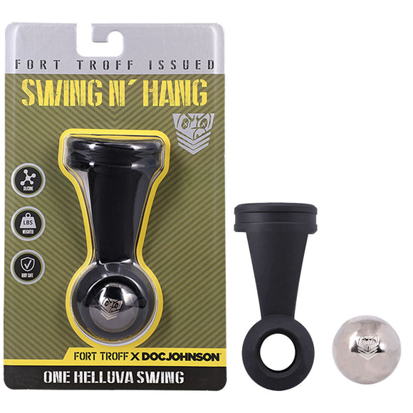 Fort Troff - Swing N Hang - Black Weighted Ball Tugger-1102-22-CD