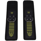 Fort Troff - Tactical Wrist Cuffs - Black/Green Restraints