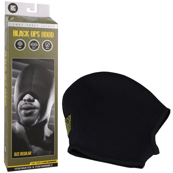 Fort Troff Black Ops Hood Regular - Black Hood-1103-34-BX