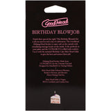 GoodHead Birthday Blowjob Kit - Birthday Cake GoodHead Glide with Helping Head Stroker-1363-21-BX