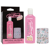 GoodHead Birthday Blowjob Kit - Birthday Cake GoodHead Glide with Helping Head Stroker-1363-21-BX