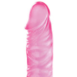 Adam & Eve Pink Jelly Slim Dildo - Pink 14.5 cm (5) Dong-136M 6200