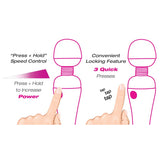 PalmPower Massage Wand Recharge Waterproof-30628