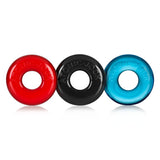 Ringer Cockring 3 Pc Multicolor-OX-1324-MLT