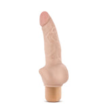 Dr Skin Cock Vibe 12 8in Vibrating Cock Beige-BL-11373