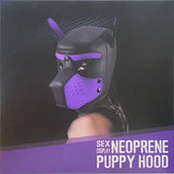 Puppy Play Mask Purple-PPLAY-PUR