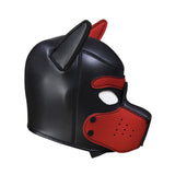 Puppy Play Mask Red-PPLAY-RED