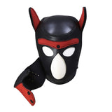 Puppy Play Mask Red-PPLAY-RED