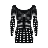 Rocker Dress Black-8966-O/S-BLK