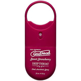 GoodHead To-Go Deep Throat Spray Sweet Strawberry 9ml-1360-33-CD