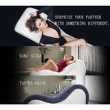 Kama Sutra Mebon Chaise Love Lounge Black-A125D-PU-BLK
