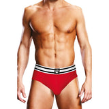 Prowler Open Back Brief Red/White-PR002-RED/WHT-S
