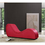 Kama Sutra Mebon Chaise Love Lounge Red-A125-PU-RED