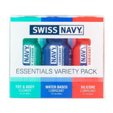 Swiss Navy Essentials Variety Pack-SNEVP