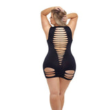 Diamond Drippin Dress Black-25119X-BLK-O/S