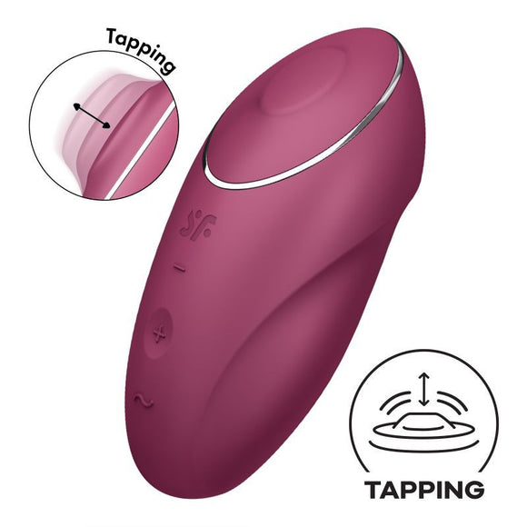 Satisfyer Tap and Climax 1 Red-4046006