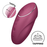 Satisfyer Tap and Climax 1 Red-4046006
