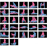 Sex Chair Adjustable Height Pink-YDA-015-C