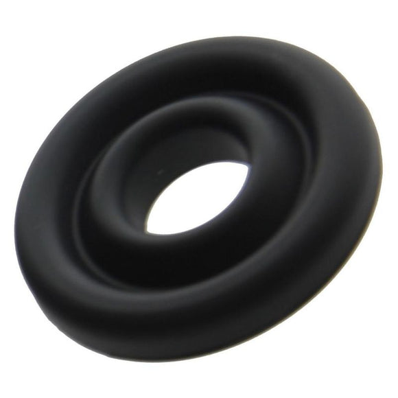 Silicone Donut Cushion Black for Pump Cylinder 1.75in-2.15in Dia-S05-S