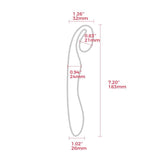 G-Snuggle Ultrasoft Sprout-shaped Unisex Vibrator-ARS-L01004GS