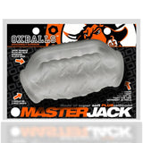 Masterjack Double Penetration JO Clear Ice-OX-3080-CLRICE