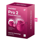 Satisfyer Pro 2 Classic Blossom Air Wave Clitoral Stimulator-4065854
