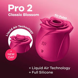 Satisfyer Pro 2 Classic Blossom Air Wave Clitoral Stimulator-4065854