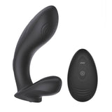 SXE Roger Remote Control Vibrating and Slapping Anal Dildo-SXE-0570