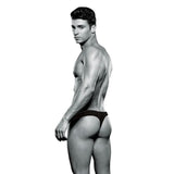 Bad Boy Thong Black-BLE099-BLK-S/M