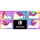 Kama Sutra Mebon Chaise Love Lounge Studded and Quilted Black-A125D-PUN-BLK