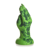 Raptor Claw Fisting Silicone Dildo-AH469-Green