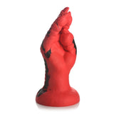 Demon Claw Fisting Silicone Dildo-AH469-Red