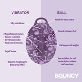 Bouncy Bliss Classic Inflatable Sit-On Vibrator-CY012