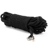 Rebellion Reign Ebony Silky Bondage Rope Black-LV761301
