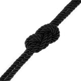 Rebellion Reign Ebony Silky Bondage Rope Black-LV761301