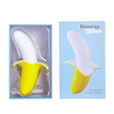 Banana Bliss 13cm Silicone Slimline Vibrator Massager-EG190074
