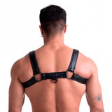 Vegan Bulldog Harness Black-SF-23382-BLK-S/M