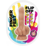 Finger Fest Dildo Flip Off Flesh-HP-3722
