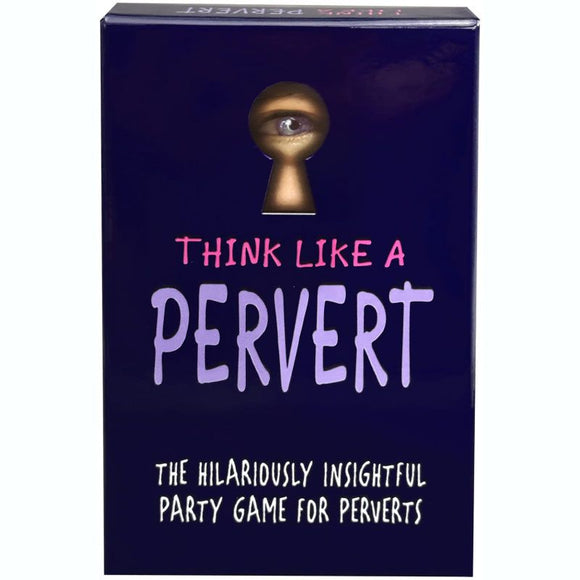 Think Like A Pervert Card Game-BG.A05