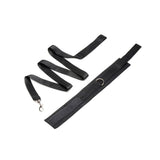 Neoprene Collar And Leash Set Black-VE983