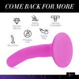 Pink Silicone Strap-On Dildo Small-AE901-PNK
