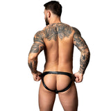 Male Power Moonshine Jock Strap Black-300-301-BLK-S/M