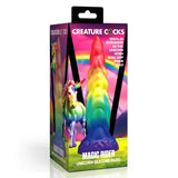 Magic Rider Unicorn Silicone Dildo-AH619