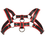Bulldog Harness Red-AH690-Red