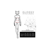 Glossy Rimma Dress Wetlook Black-955060-BLK-S