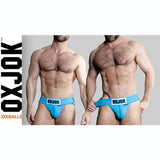 Oxballs Slingjock Upthrust Slider-Strap Jock Pool Blue-JOK-1000-POL-S