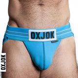 Oxballs Slingjock Upthrust Slider-Strap Jock Pool Blue-JOK-1000-POL-S