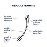 Satisfyer Cosmic Crest 1 Metal Dildo-4066967