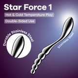 Satisfyer Star Force 1 Metal Dildo-4066950